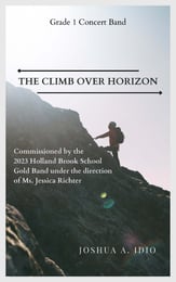 The Climb Over Horizon Concert Band sheet music cover